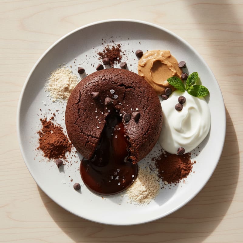 Protein Lava Cake