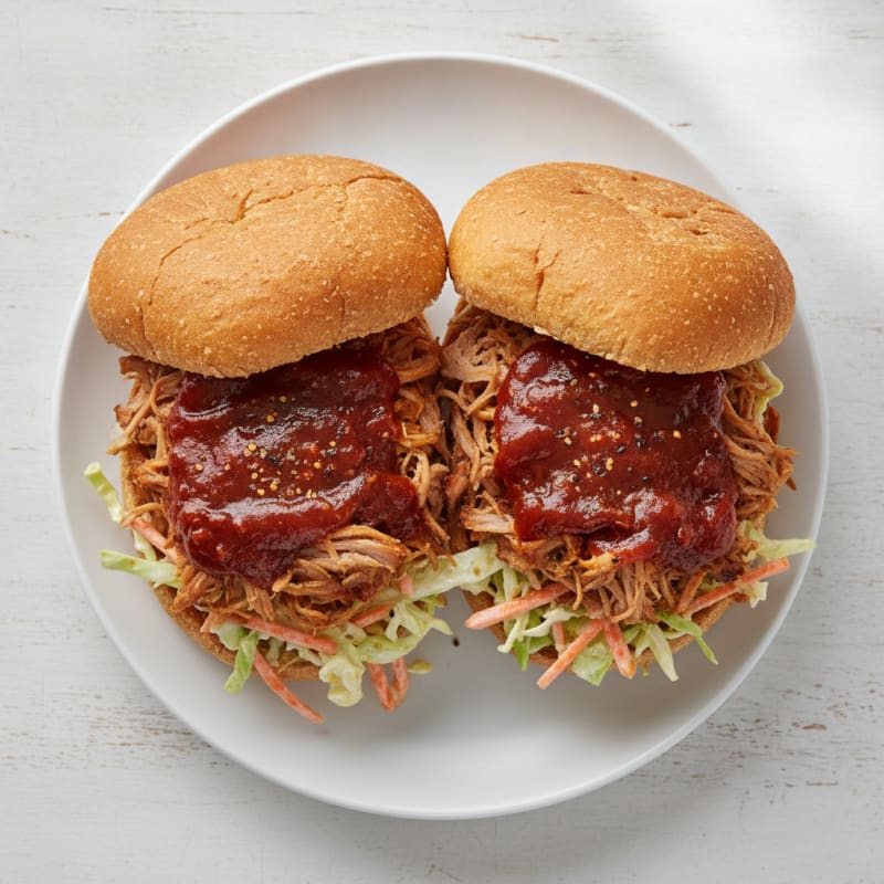 Smoky BBQ Pulled Pork Sandwiches