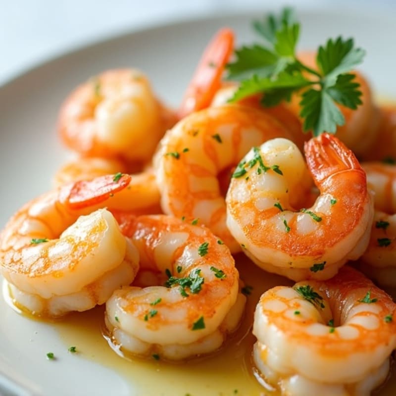 Healthy Garlic Butter Shrimp