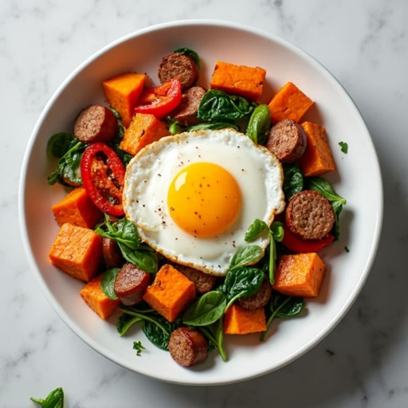 Protein-Packed Sweet Potato Breakfast Hash