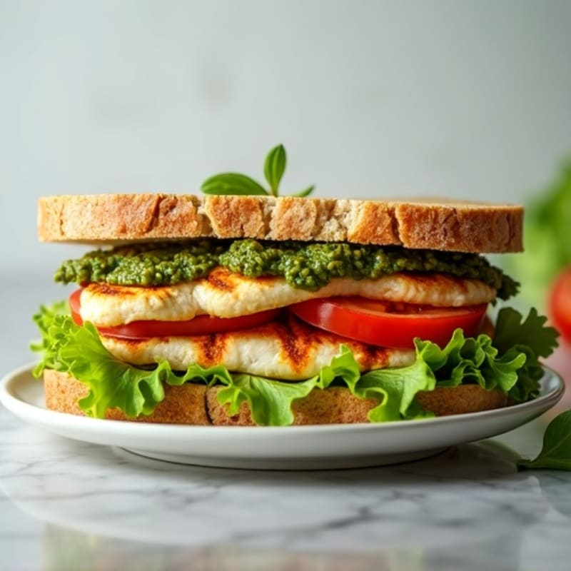 Fresh Pesto Chicken Sandwich