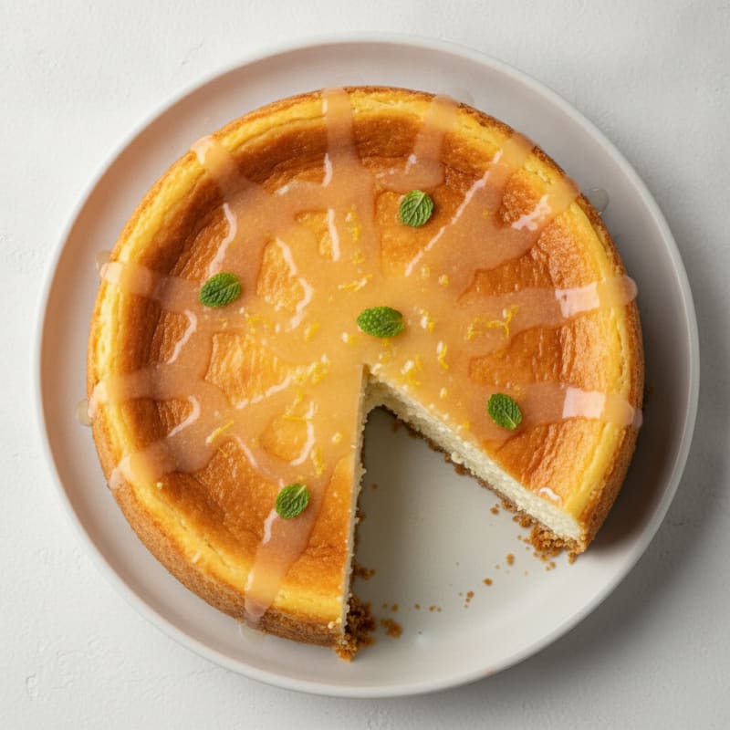Creamy Greek Yogurt Protein Cheesecake