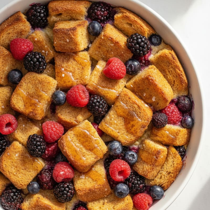 Baked Berry French Toast Casserole