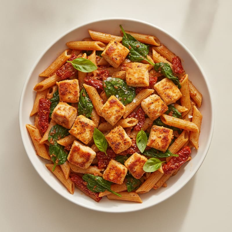 Sun-Dried Tomato Pesto Chicken Pasta