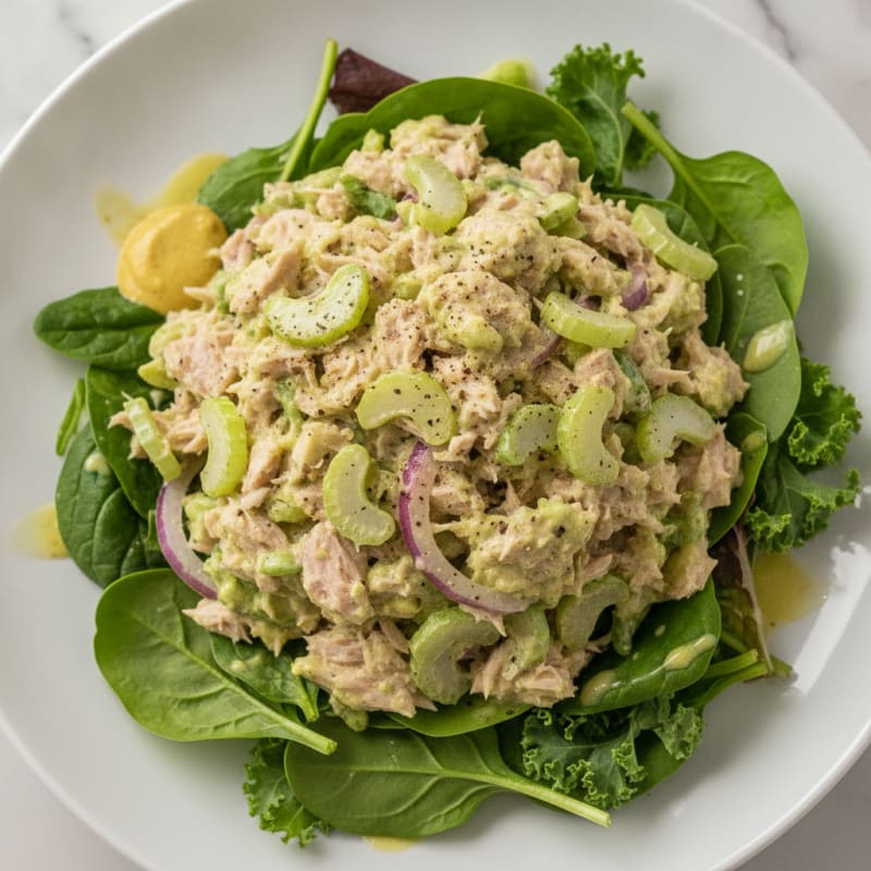 Classic Tuna Salad with Celery