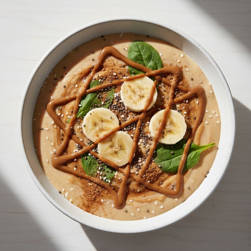 Creamy Peanut Butter Banana Smoothie