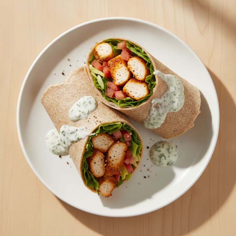 Buffalo Ranch Chicken Wrap