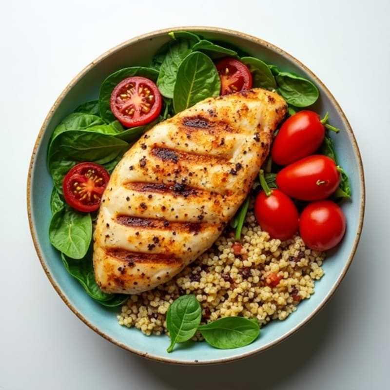 Grilled Chicken and Quinoa Power Bowl