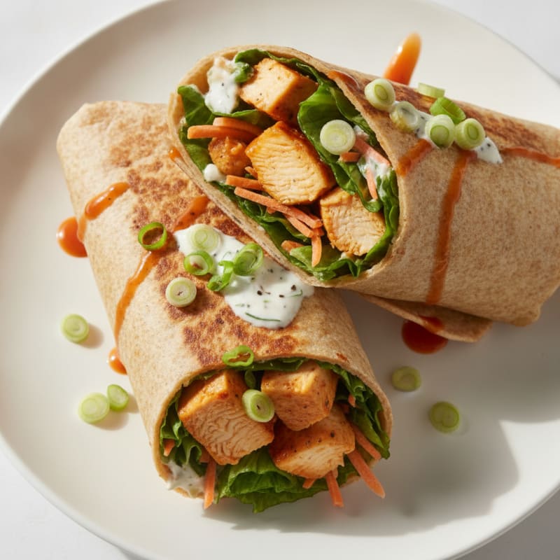 Buffalo Ranch Chicken Wrap