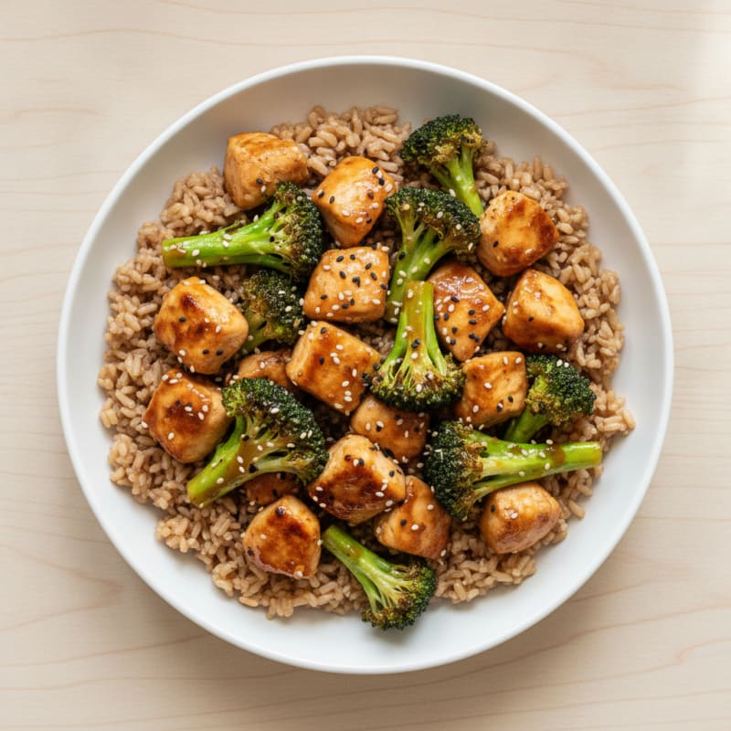 Teriyaki Chicken and Broccoli Stir-Fry