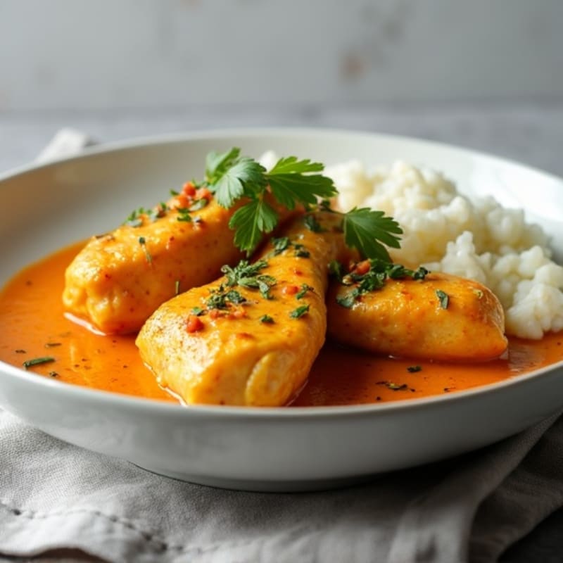 Creamy Coconut-Spiced Butter Chicken