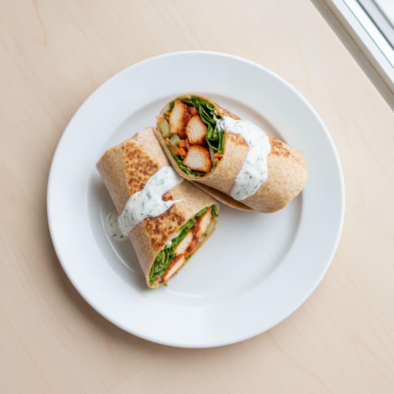 Buffalo Ranch Chicken Wrap