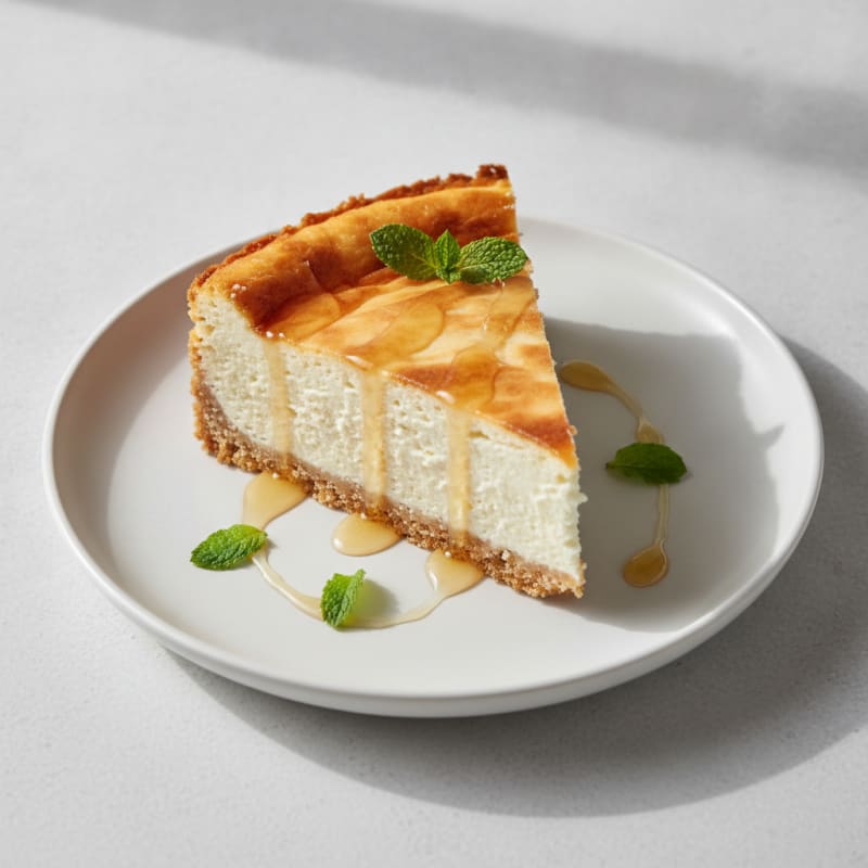 Creamy Greek Yogurt Protein Cheesecake