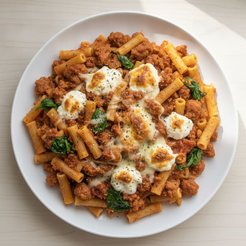Baked Ziti with Italian Sausage