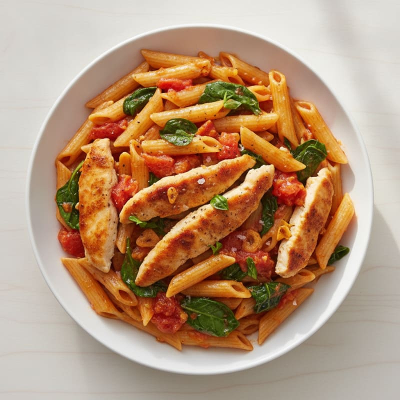 Roasted Tomato Basil Penne Pasta