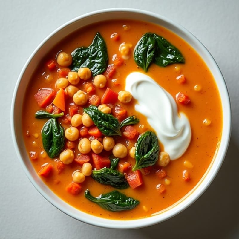 Creamy Spiced Red Lentil Stew