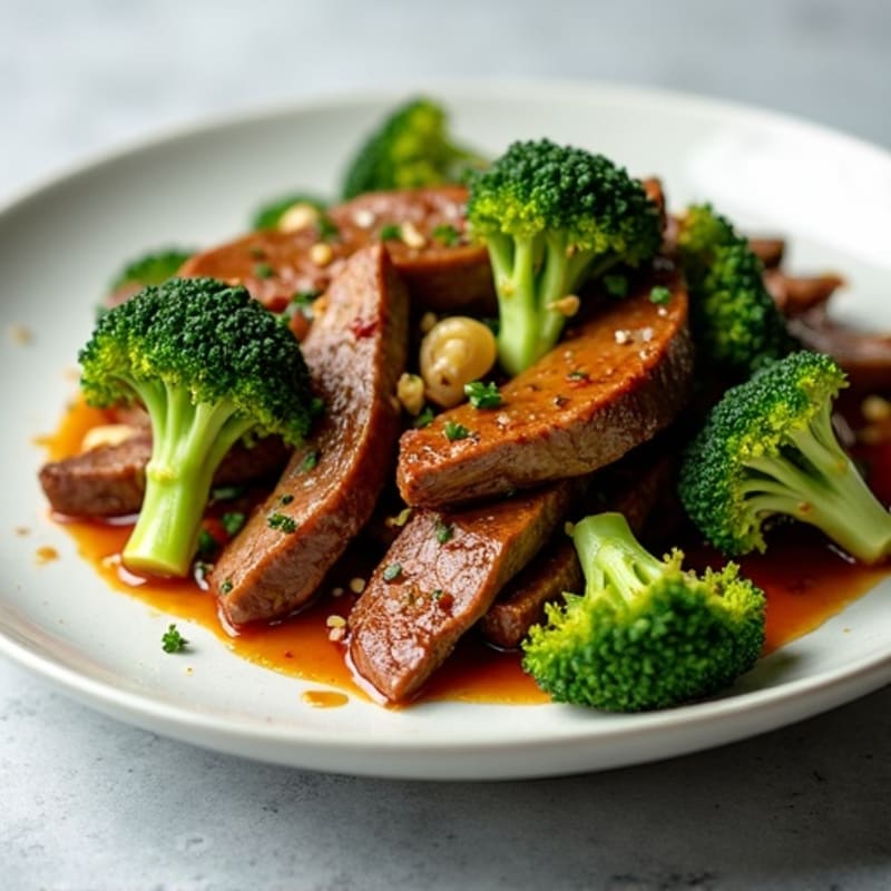 Ginger-Garlic Beef and Broccoli Stir-Fry