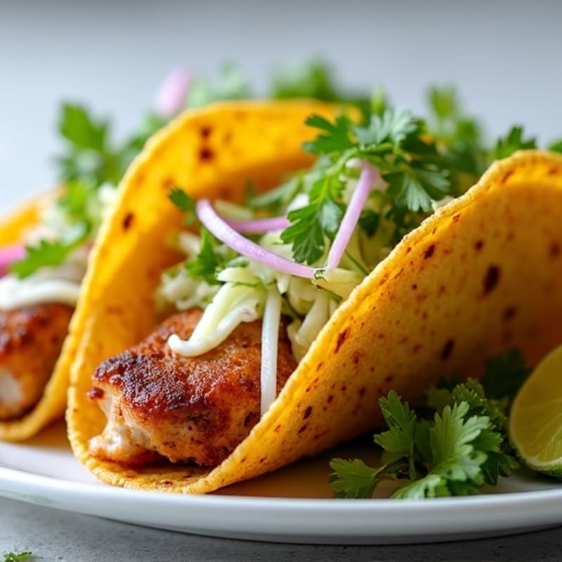 Crispy Slow-Cooked Pork Tacos with Fresh Slaw