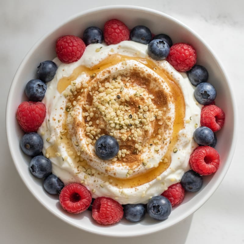 Quick Berry Yogurt Parfait