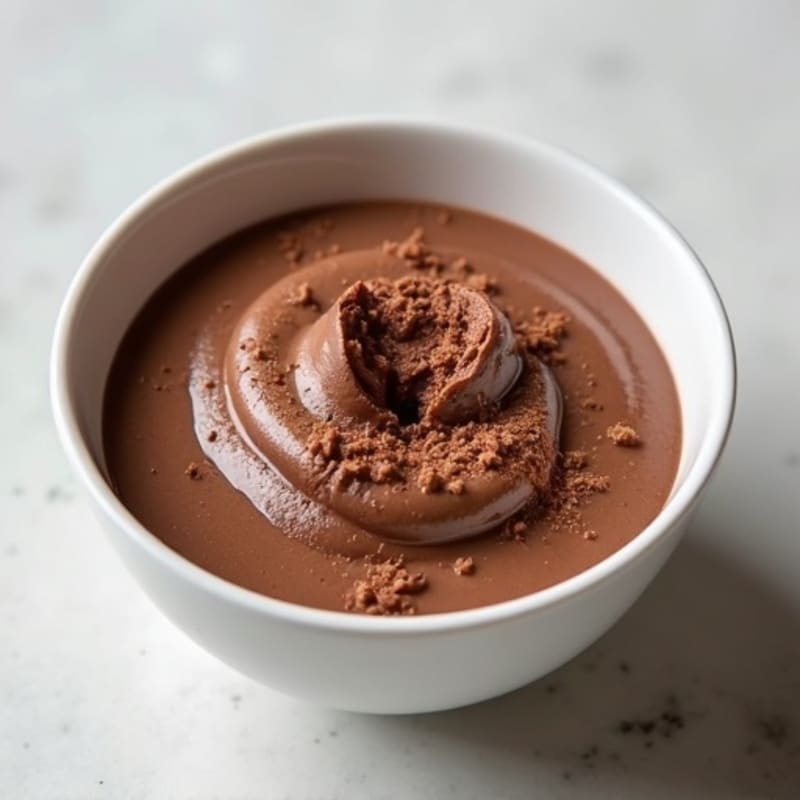 Silky Chocolate Protein Pudding with Greek Yogurt