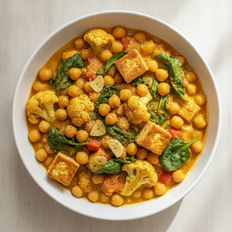 Hearty Chickpea and Vegetable Curry