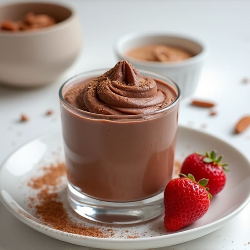 Silky Dark Chocolate Protein Mousse