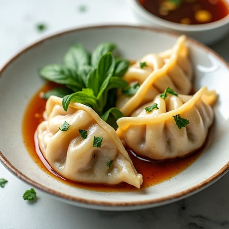 Lightened-Up Chicken and Herb Dumplings