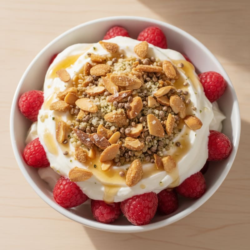 Sweet and Salty Yogurt Crunch Parfait