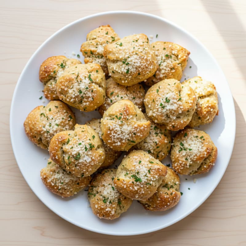 Garlic Parmesan Pretzel Bites