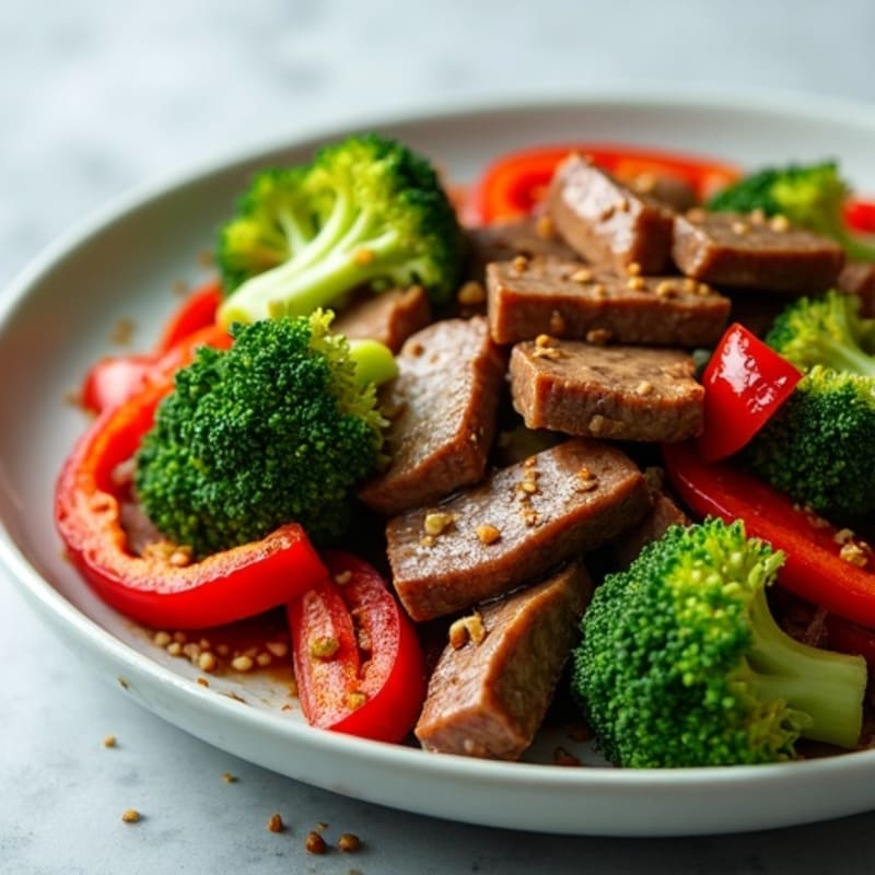 Lean Beef and Crisp Broccoli Stir-Fry