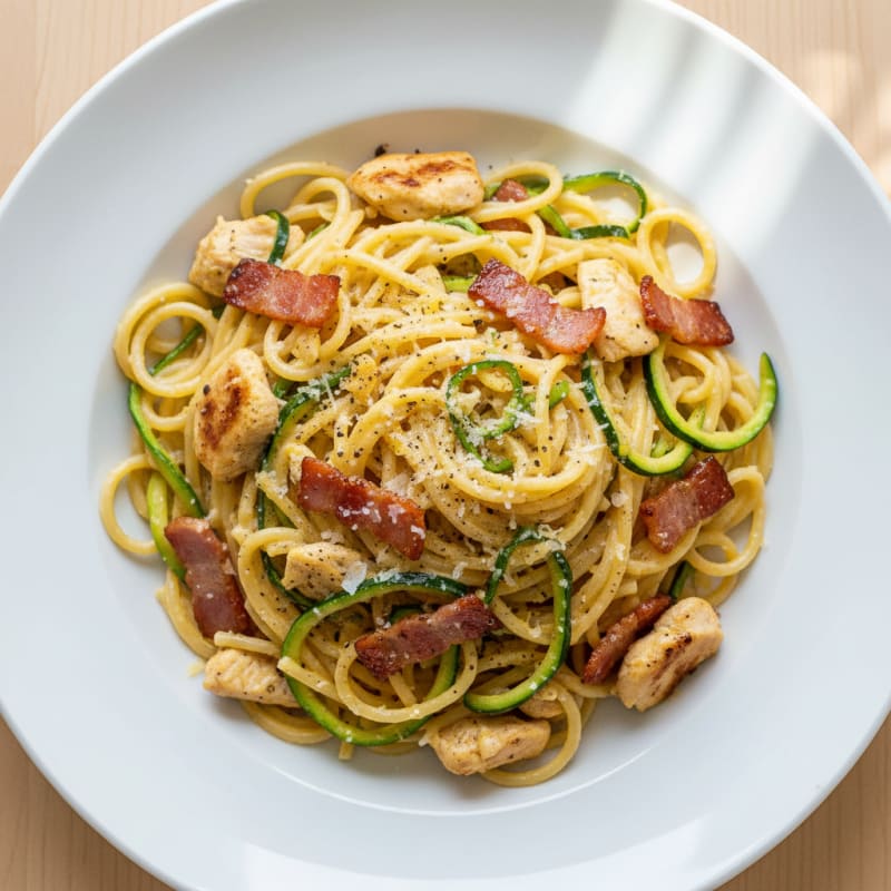 Creamy Pancetta Carbonara with Silky Egg Sauce