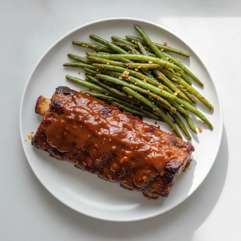 Sticky BBQ Baby Back Ribs