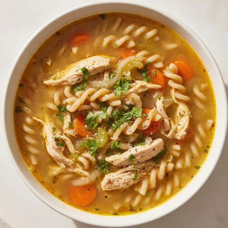 Hearty Chicken Noodle Soup