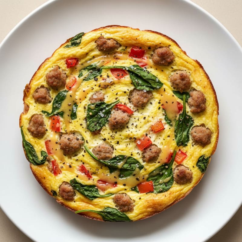 Sausage and Egg Breakfast Bake
