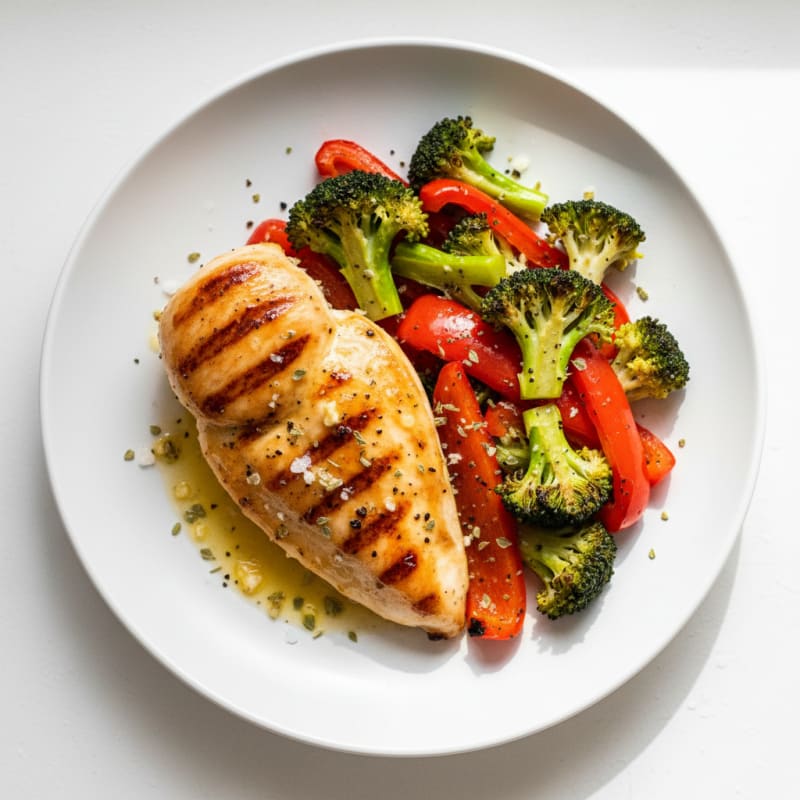 Lemon-Herb Chicken with Roasted Vegetables