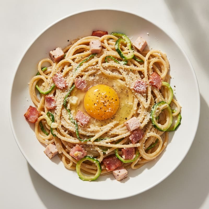 Classic Carbonara with Pancetta and Egg