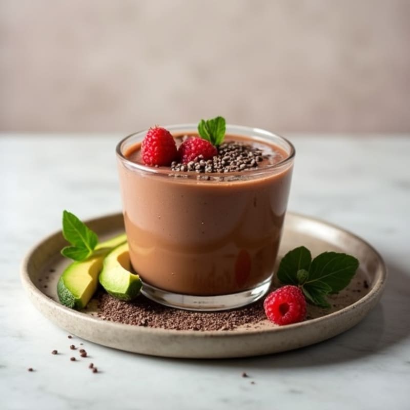 Silky Chocolate Protein Pudding