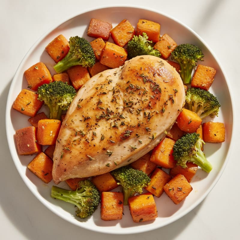 Herb-Roasted Chicken with Root Vegetables