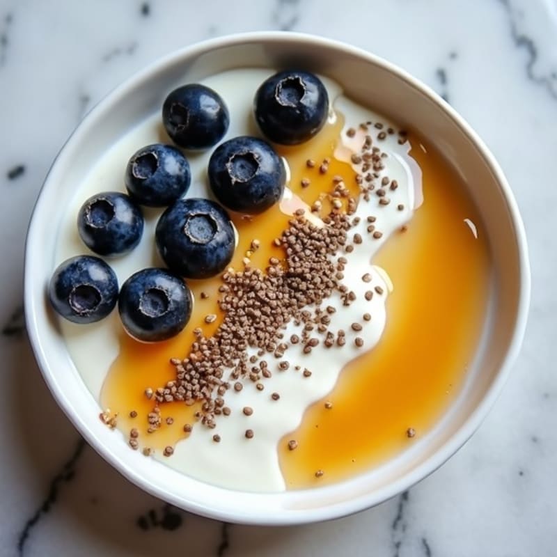 Honey-Drizzled Greek Yogurt Power Bowl