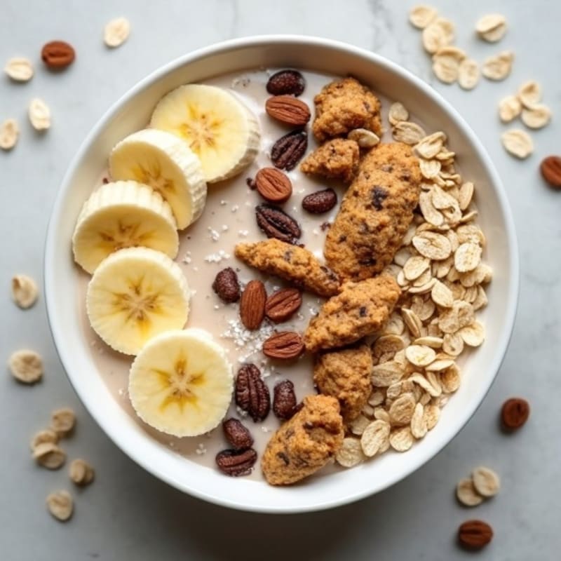 Thick & Creamy Protein Cookie Dough Smoothie Bowl