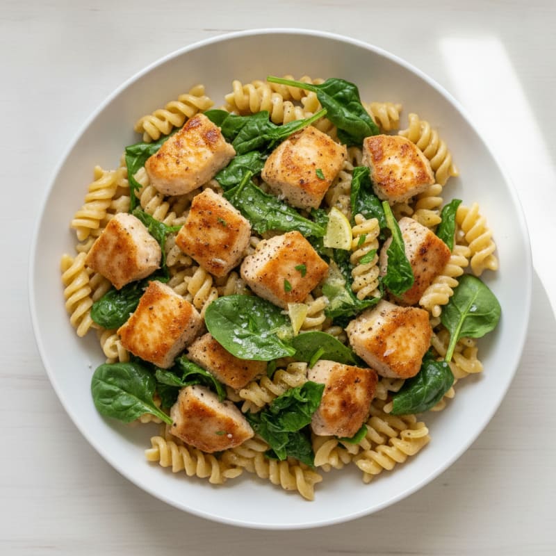 Garlic Herb Butter Chicken Pasta