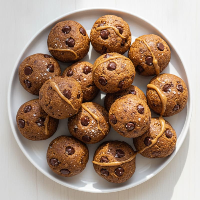 No-Bake Chocolate Chip Protein Bites