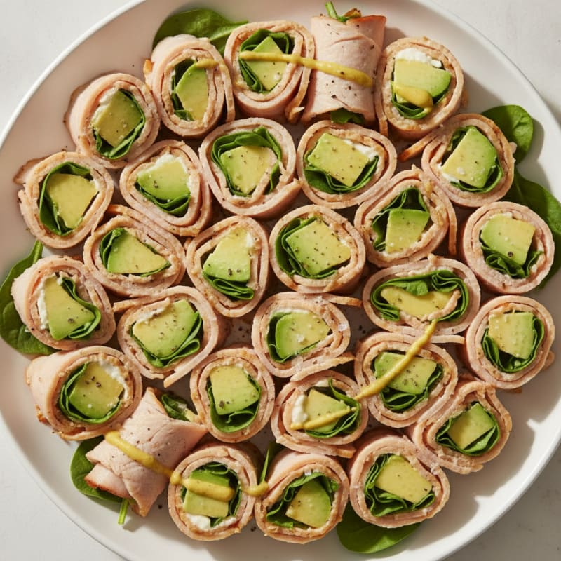Turkey Provolone Roll Ups