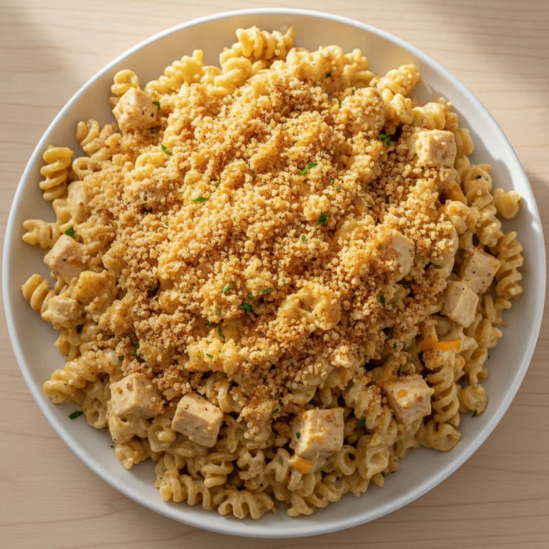 Baked Macaroni and Cheese with Toasted Breadcrumbs