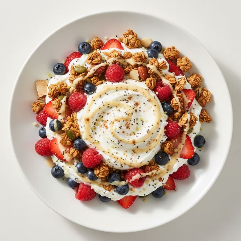 Berry Yogurt Parfait with Granola
