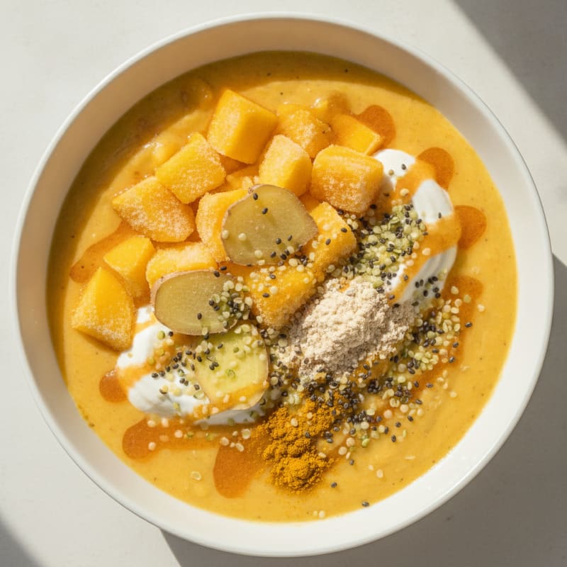 Tropical Mango Ginger Smoothie