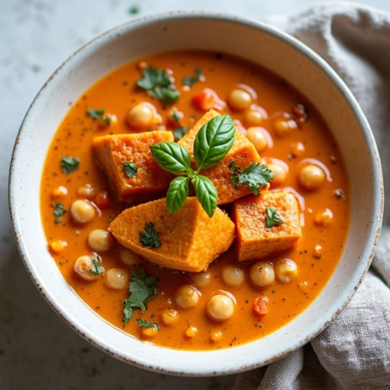 Creamy Spiced Red Lentil Stew