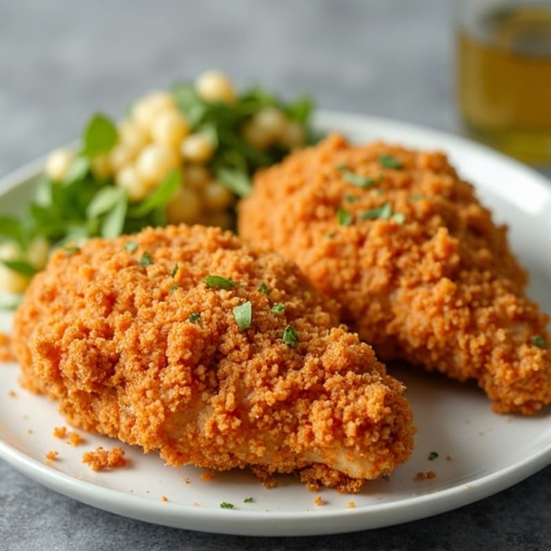 Crispy Oven-Baked Buttermilk Chicken