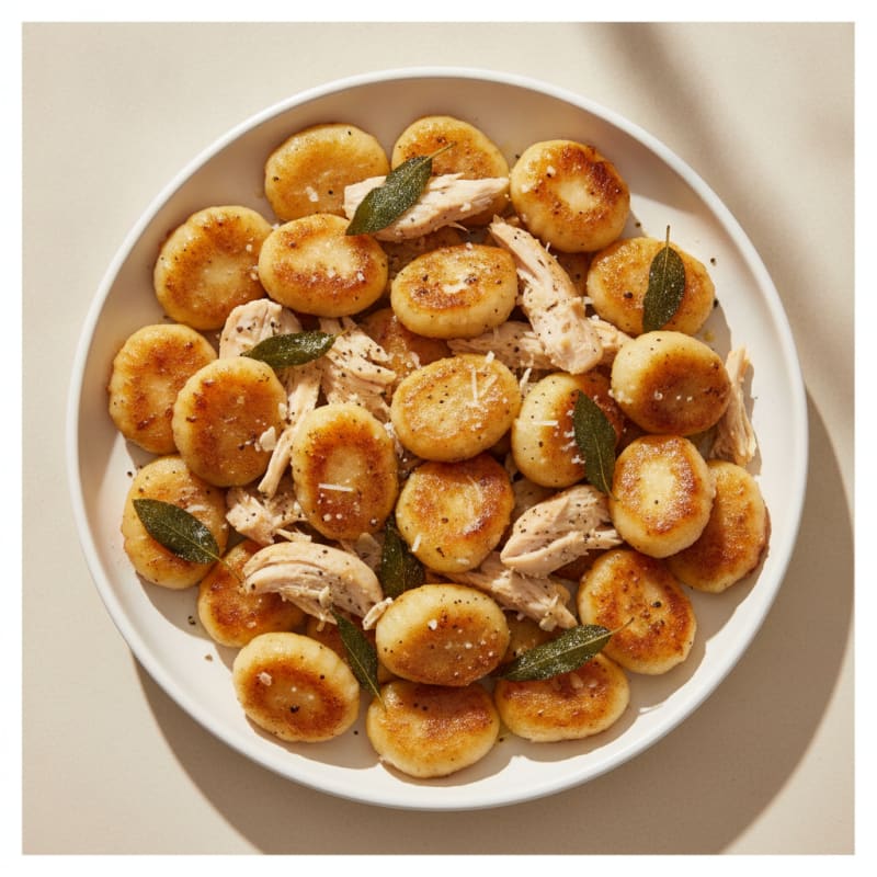 Ricotta Gnocchi with Sage Butter Sauce