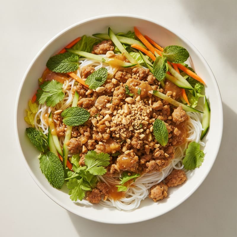 Lemongrass Pork Noodle Bowl